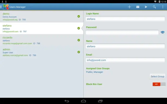 Joooid android App screenshot 9