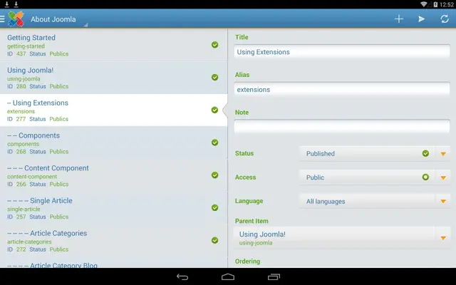 Joooid android App screenshot 10